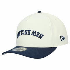 New England Patriots New Era Upside Down 9FIFTY A-Frame Snapback Hat - Cream on sale