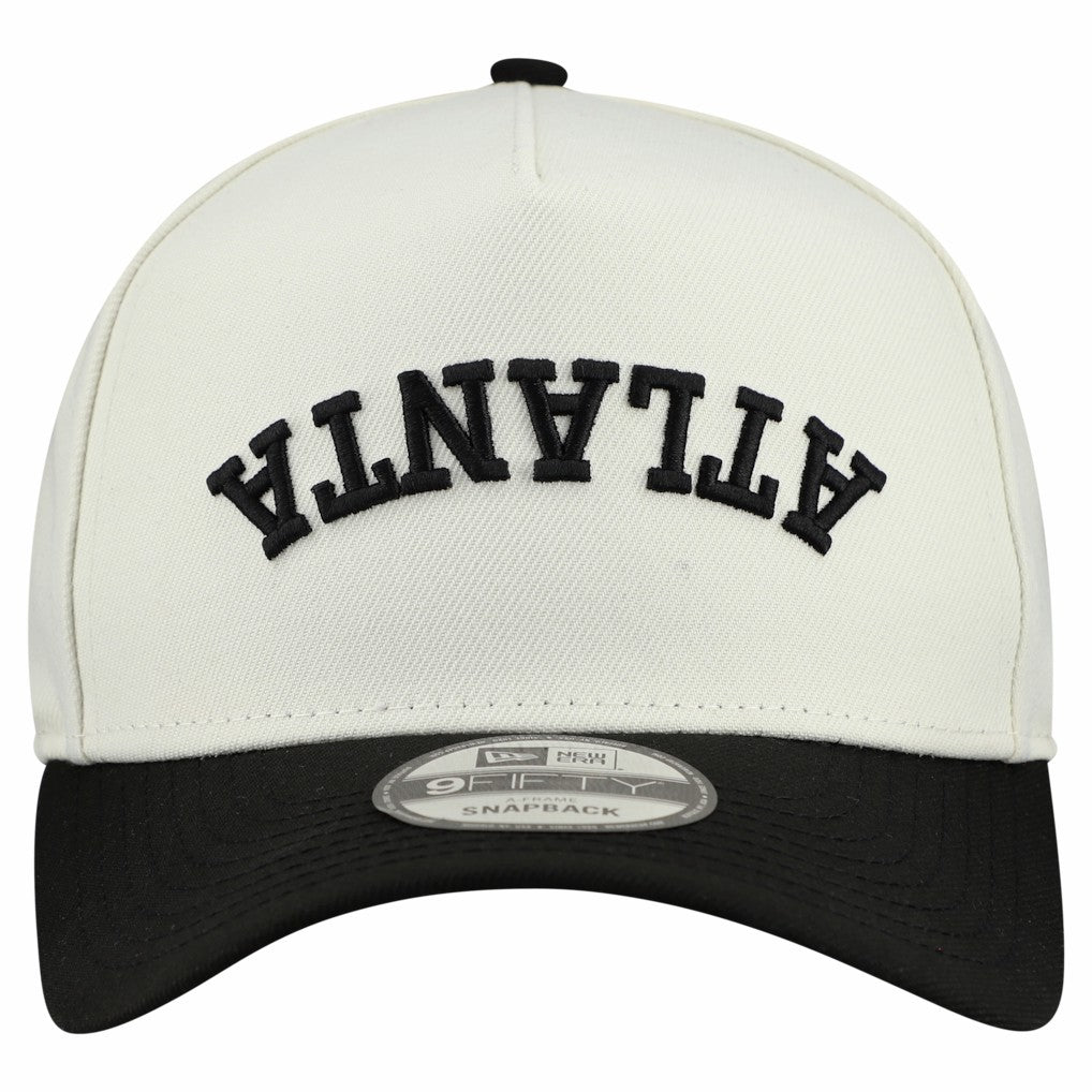 Atlanta Falcons New Era Upside Down 9FIFTY A-Frame Snapback Hat - Cream on sale