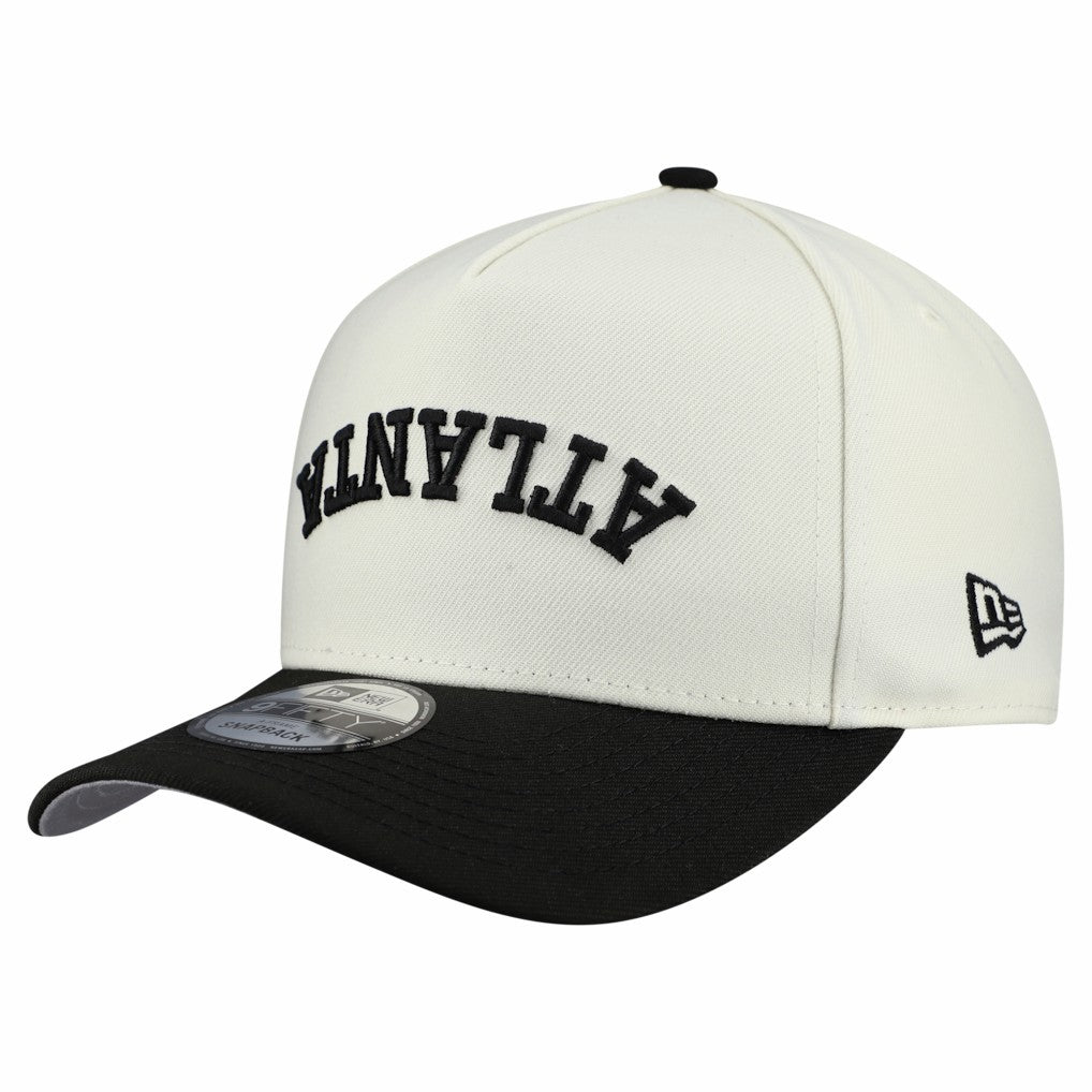 Atlanta Falcons New Era Upside Down 9FIFTY A-Frame Snapback Hat - Cream on sale