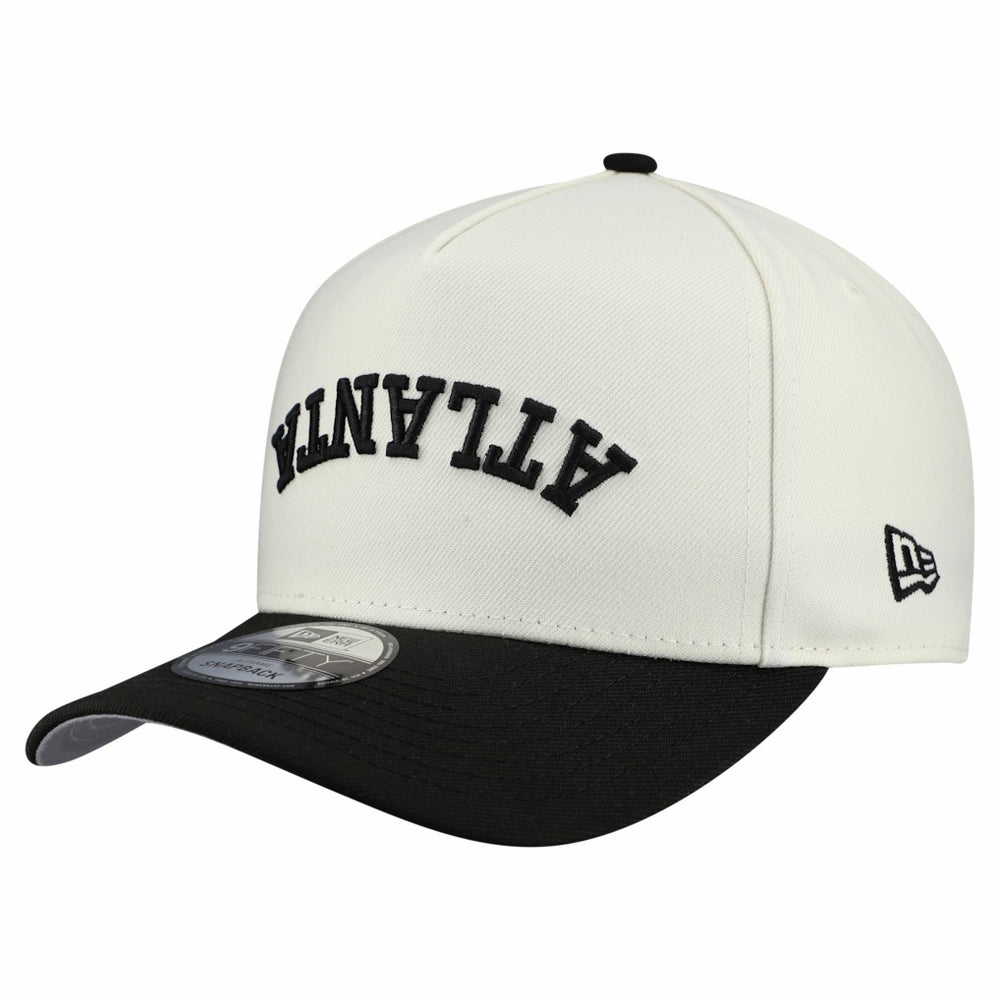 Atlanta Falcons New Era Upside Down 9FIFTY A-Frame Snapback Hat - Cream on sale