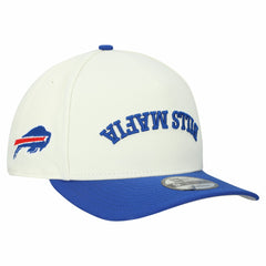Buffalo Bills New Era Upside Down 9FIFTY A-Frame Snapback Hat - Cream outlet
