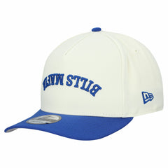 Buffalo Bills New Era Upside Down 9FIFTY A-Frame Snapback Hat - Cream outlet