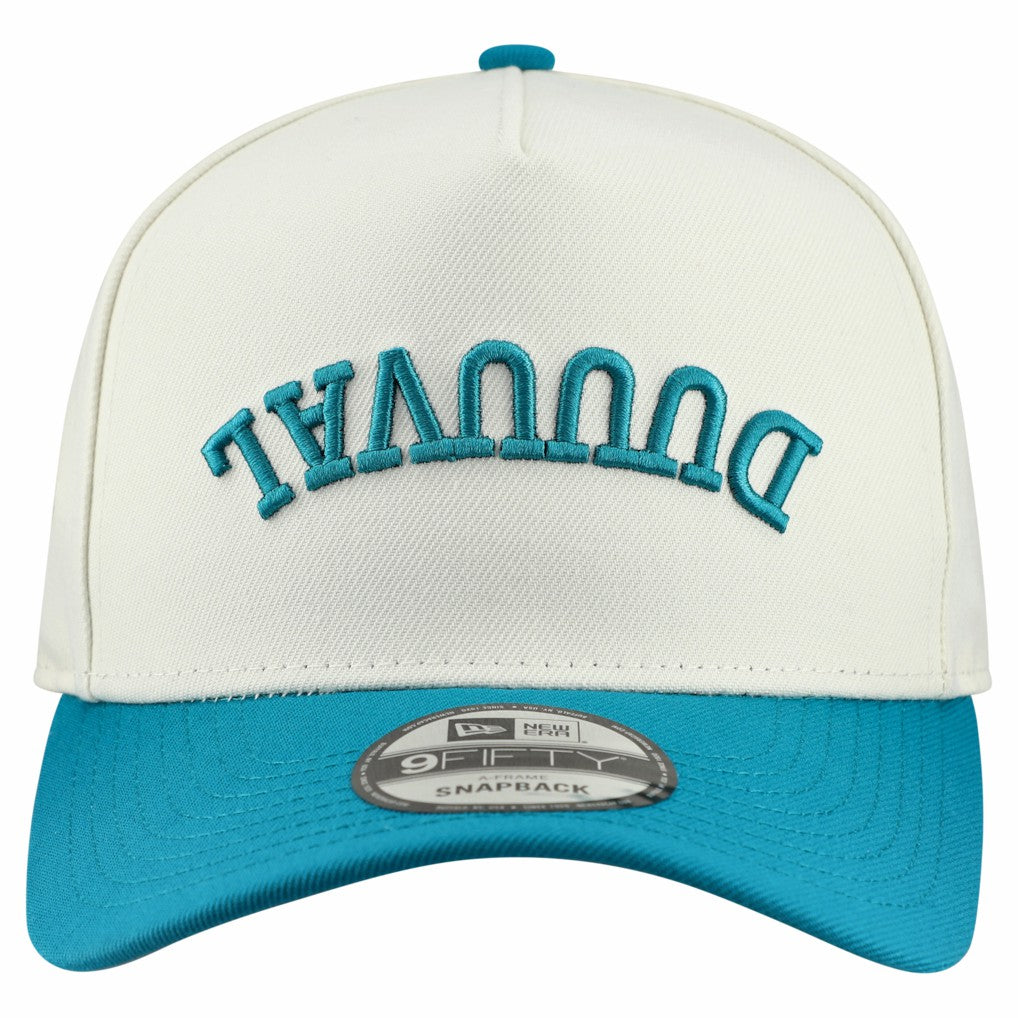 Jacksonville Jaguars New Era Upside Down 9FIFTY A-Frame Snapback Hat - Cream online