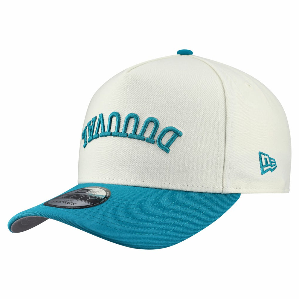Jacksonville Jaguars New Era Upside Down 9FIFTY A-Frame Snapback Hat - Cream online