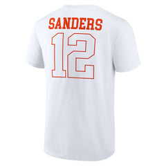 Shedeur Sanders Cleveland Browns Outline Player T-Shirt - White cheap