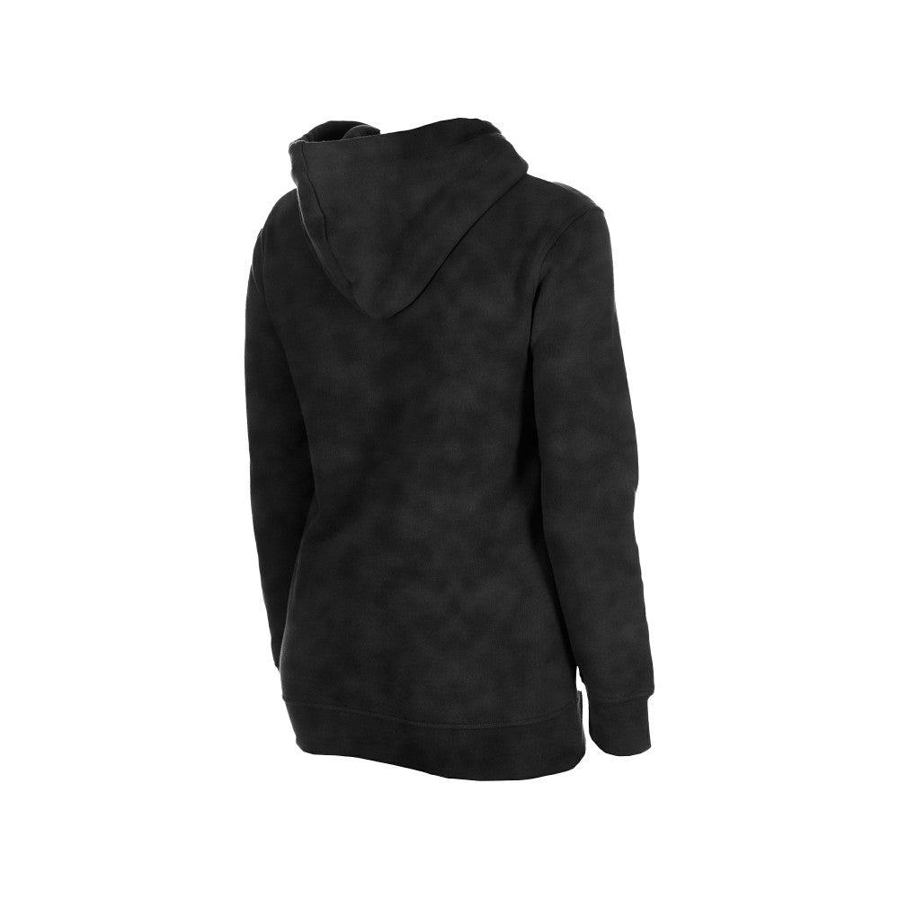 New York Mets Women's Día de Muertos Mineral Wash Hoodie Sweatshirt Black