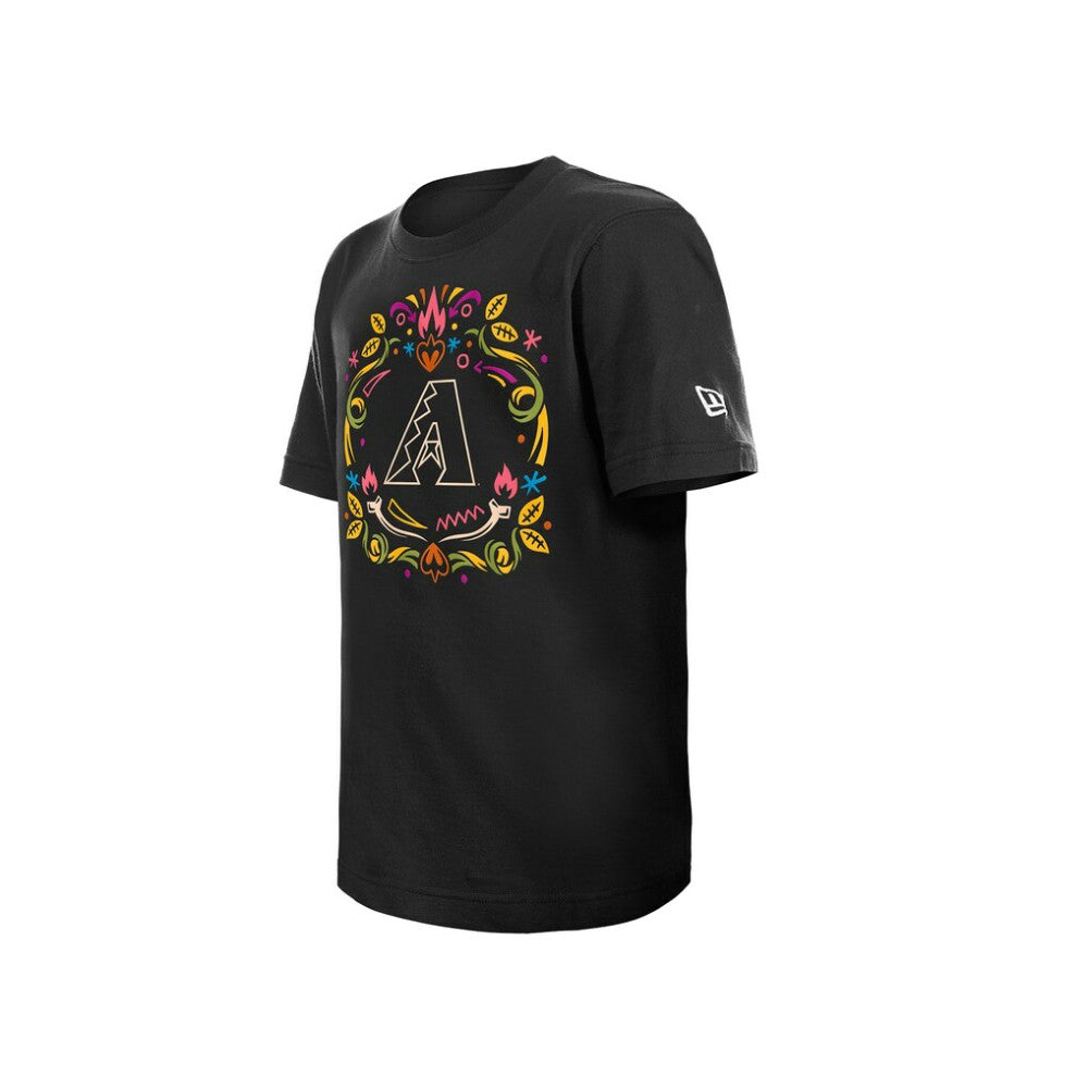 Arizona Diamondbacks Youth Día de los Muertos T-Shirt Black