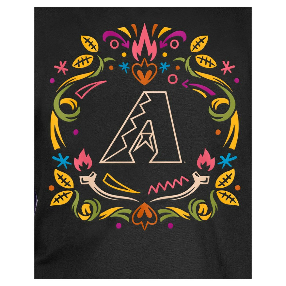 Arizona Diamondbacks Youth Día de los Muertos T-Shirt Black