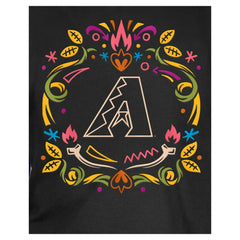 Arizona Diamondbacks Youth Día de los Muertos T-Shirt Black