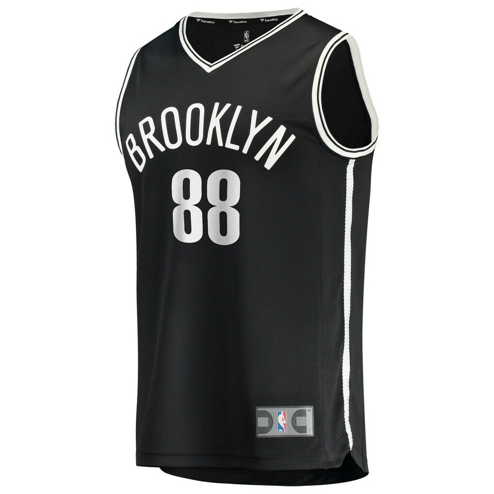 Nolan Traoré Brooklyn Nets Youth Fast Break Replica Jersey - Black - Icon Edition for sale