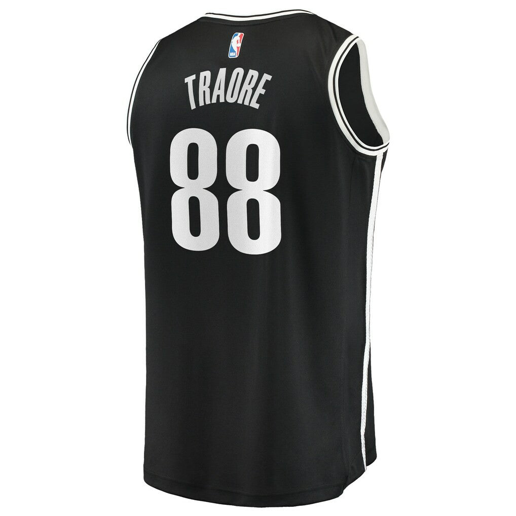 Nolan Traoré Brooklyn Nets Youth Fast Break Replica Jersey - Black - Icon Edition for sale