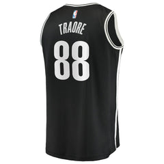 Nolan Traoré Brooklyn Nets Youth Fast Break Replica Jersey - Black - Icon Edition for sale