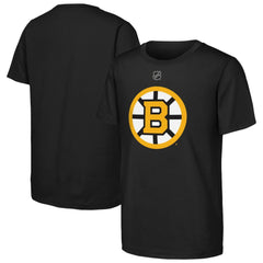 Boston Bruins Outerstuff Youth Primary Logo T-Shirt - Black T-shirts