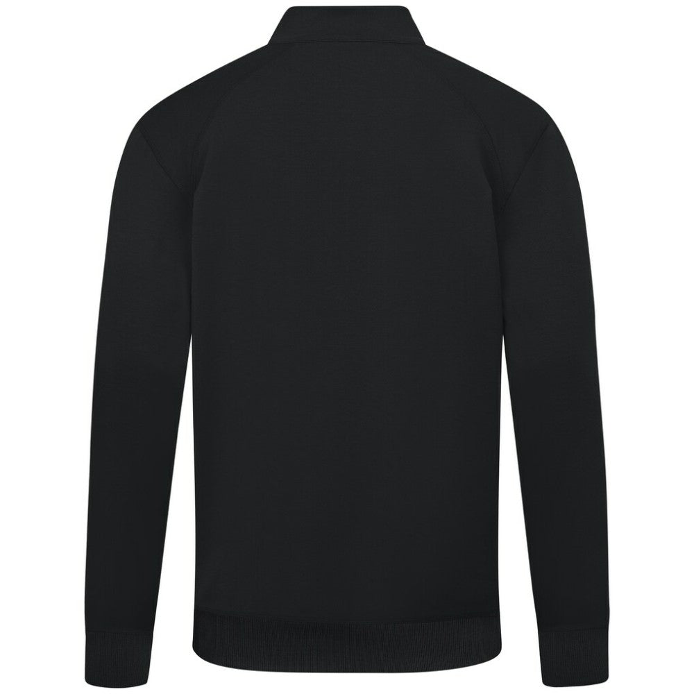 Los Angeles Angels Levelwear Upright Insignia Tri-Blend Quarter-Zip Pullover Black
