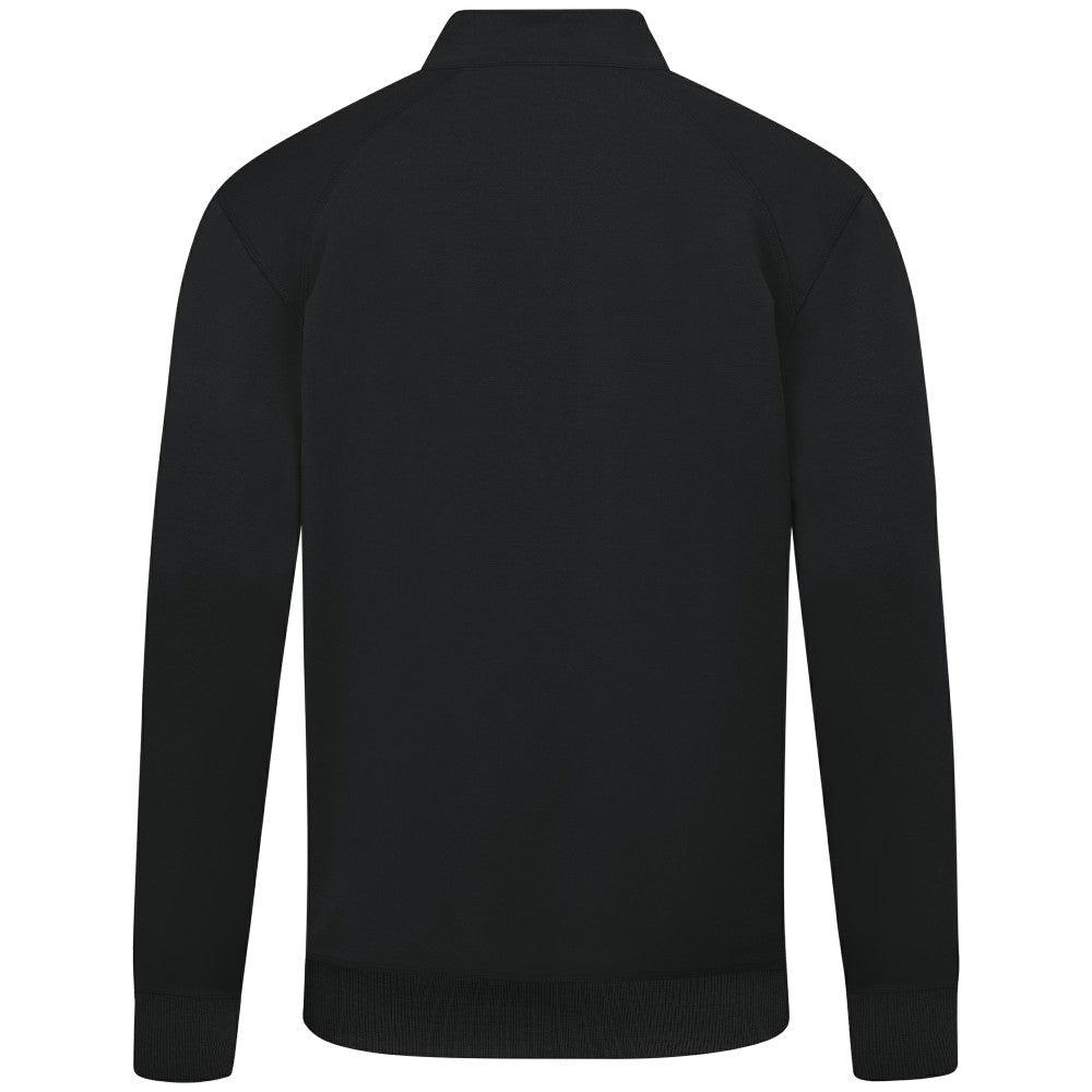 Kansas City Royals Levelwear Upright Insignia Tri-Blend Quarter-Zip Pullover Black