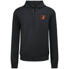Baltimore Orioles Levelwear Technic Insignia Quarter-Zip Hoodie Black