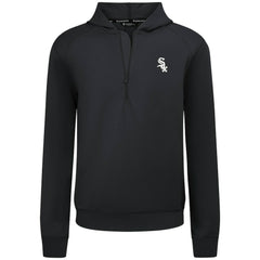 Chicago White Sox Levelwear Technic Insignia Quarter-Zip Hoodie Black