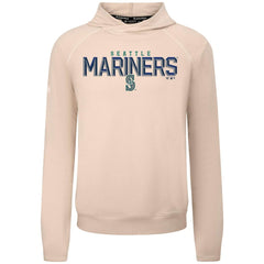 Seattle Mariners Levelwear Mandate Carve Tri-Blend Hoodie Khaki