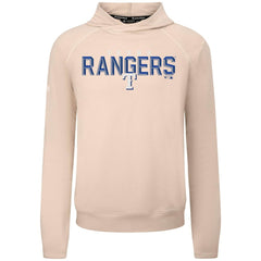 Texas Rangers Levelwear Mandate Carve Tri-Blend Hoodie Khaki