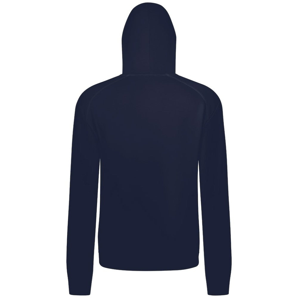 Atlanta Braves Levelwear Mandate Carve Tri-Blend Hoodie Navy