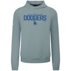 Los Angeles Dodgers Levelwear Mandate Carve Tri-Blend Hoodie Gray