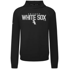 Chicago White Sox Levelwear Mandate Carve Tri-Blend Hoodie Black