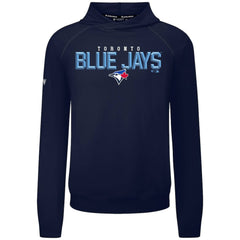 Toronto Blue Jays Levelwear Mandate Carve Tri-Blend Hoodie Navy