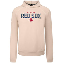 Boston Red Sox Levelwear Mandate Carve Tri-Blend Hoodie Khaki