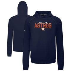 Houston Astros Levelwear Mandate Carve Tri-Blend Hoodie Navy