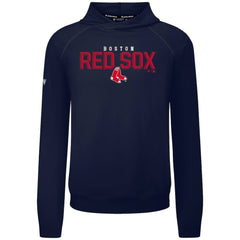 Boston Red Sox Levelwear Mandate Carve Tri-Blend Hoodie Navy