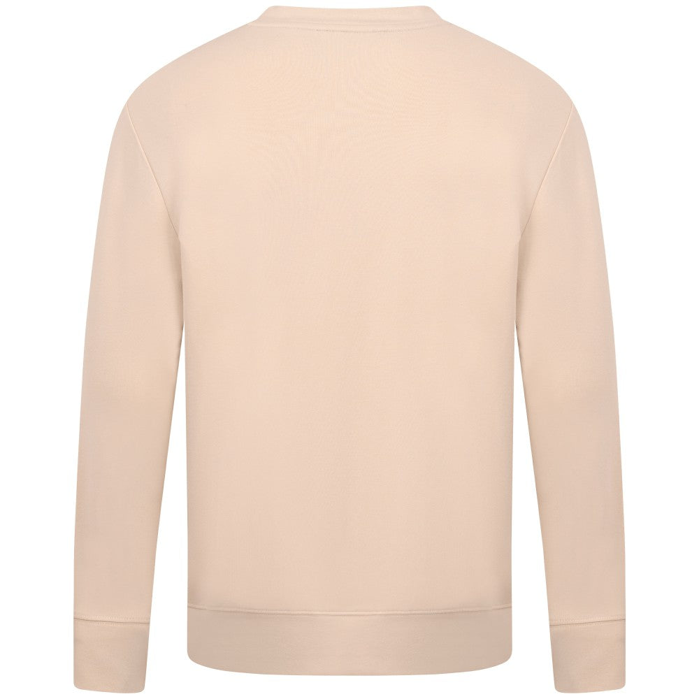 Cleveland Guardians Levelwear Mandate Carve Tri-Blend Sweatshirt Khaki