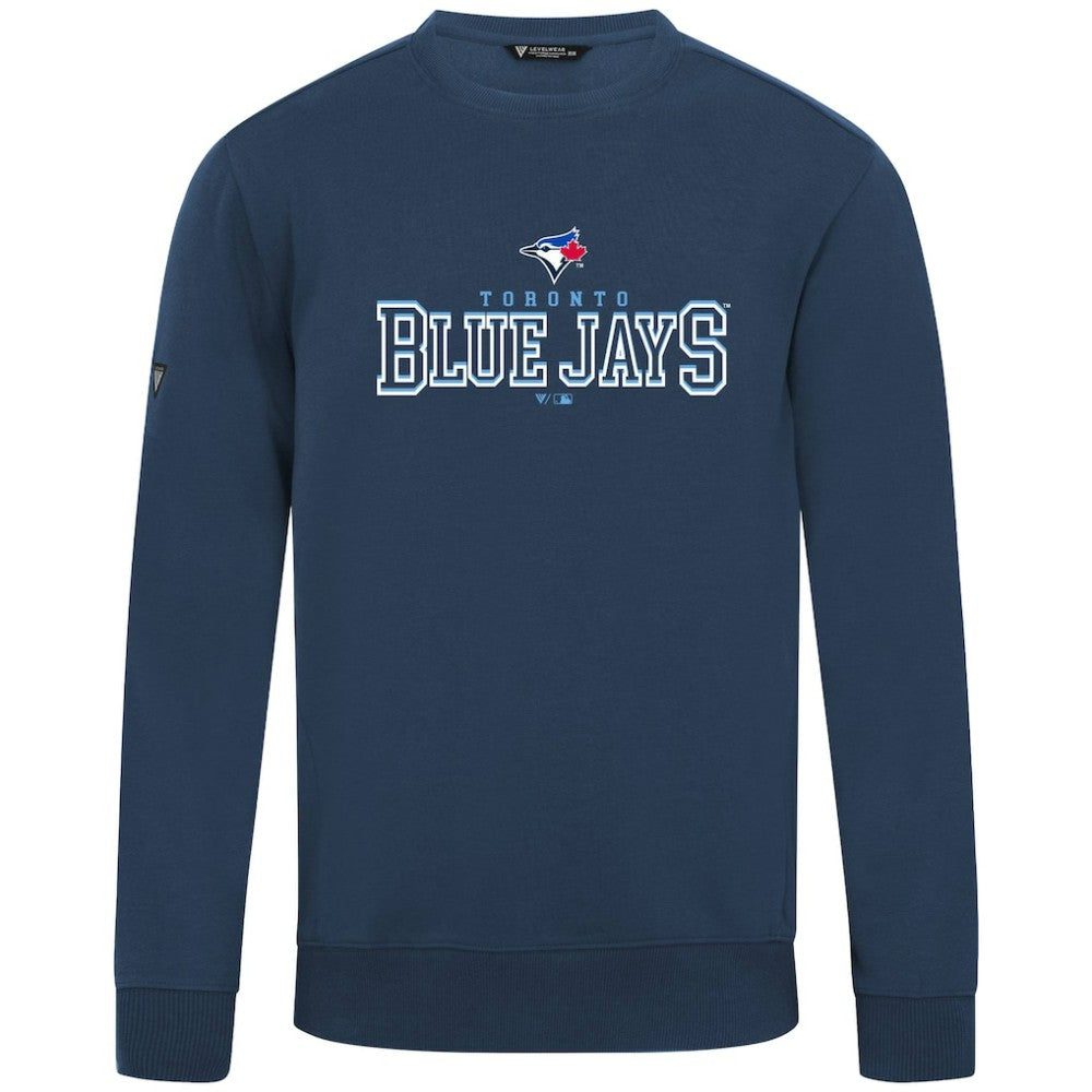 Toronto Blue Jays Levelwear Zane Journey Sweatshirt Navy