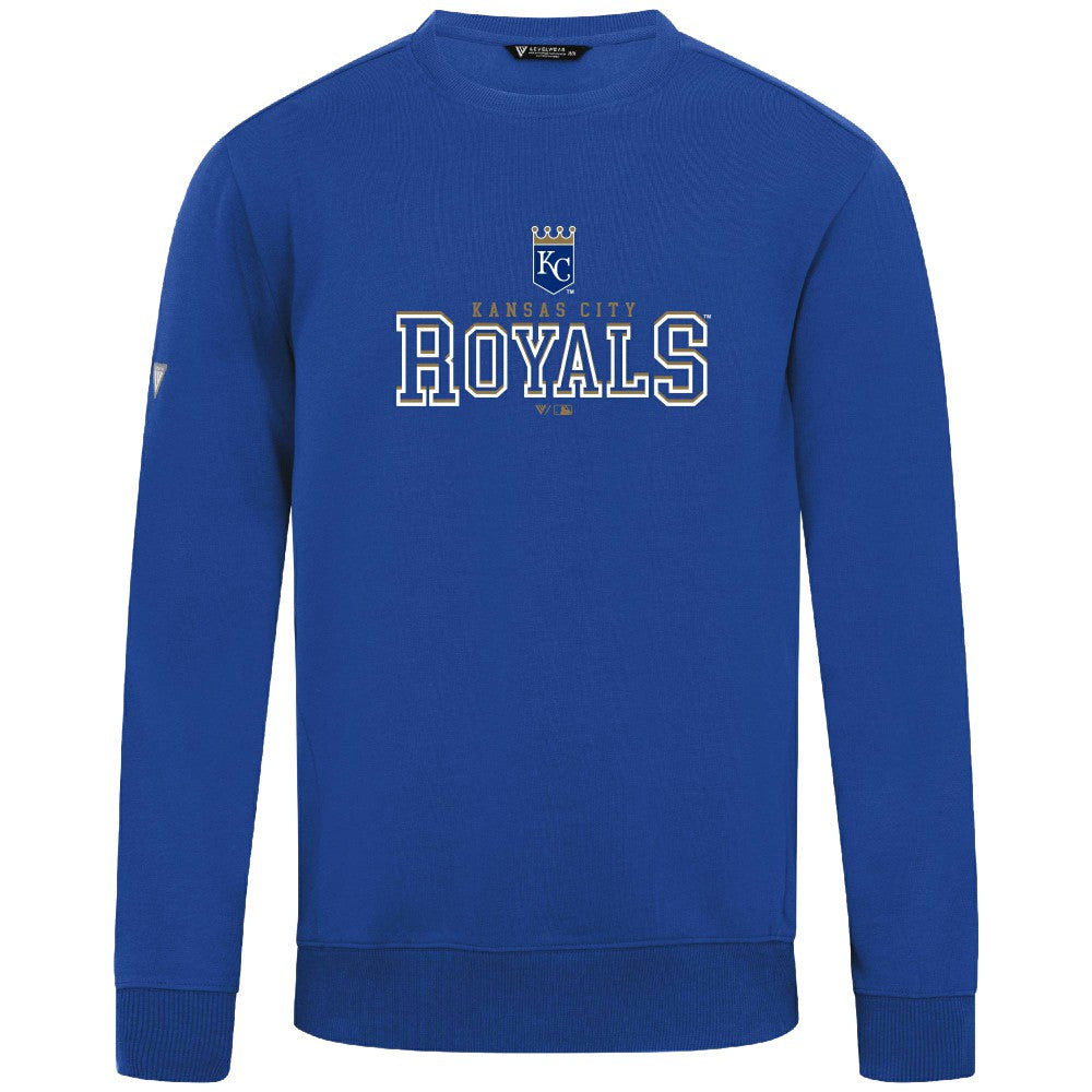 Kansas City Royals Levelwear Zane Journey Sweatshirt Royal
