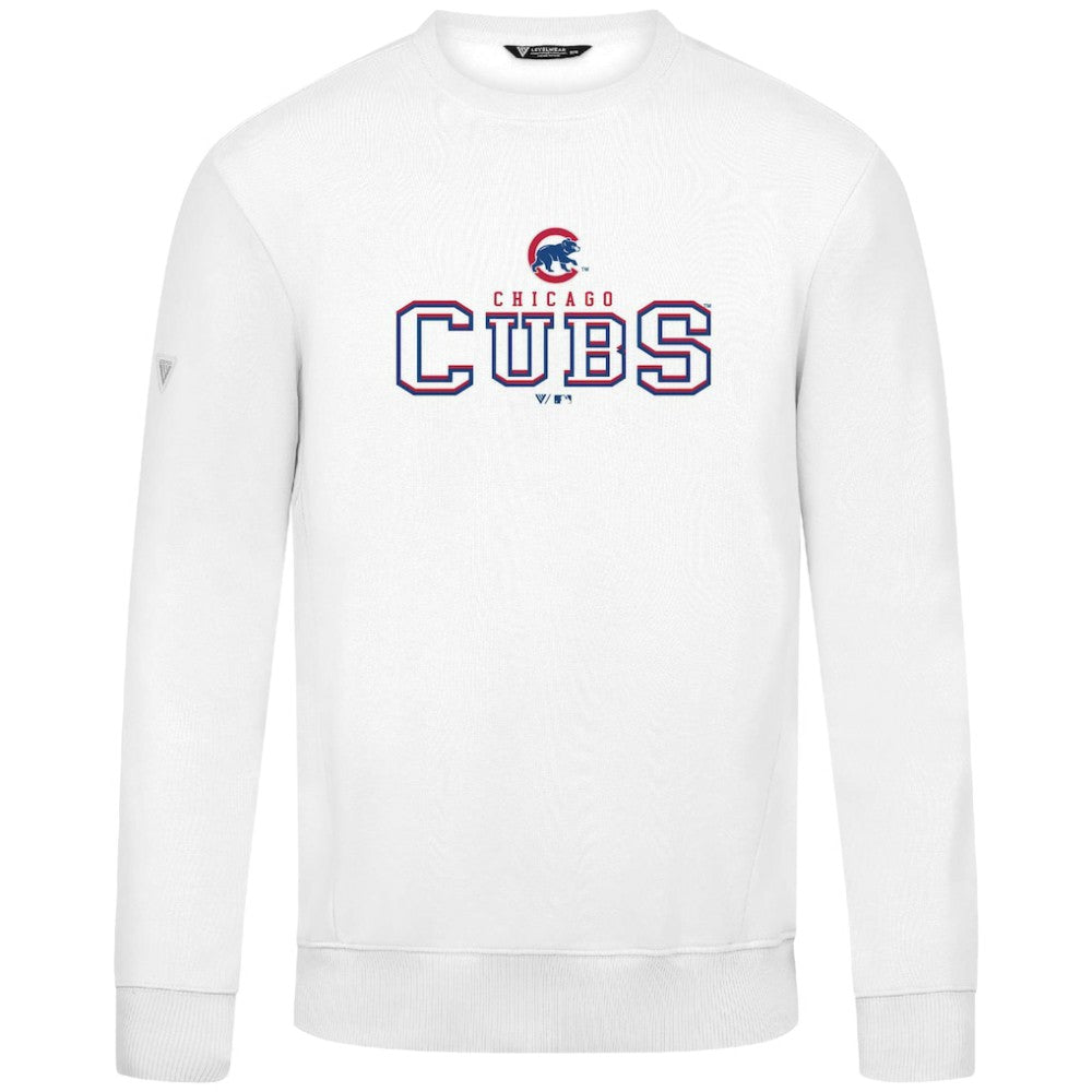 Chicago Cubs Levelwear Zane Journey Sweatshirt White