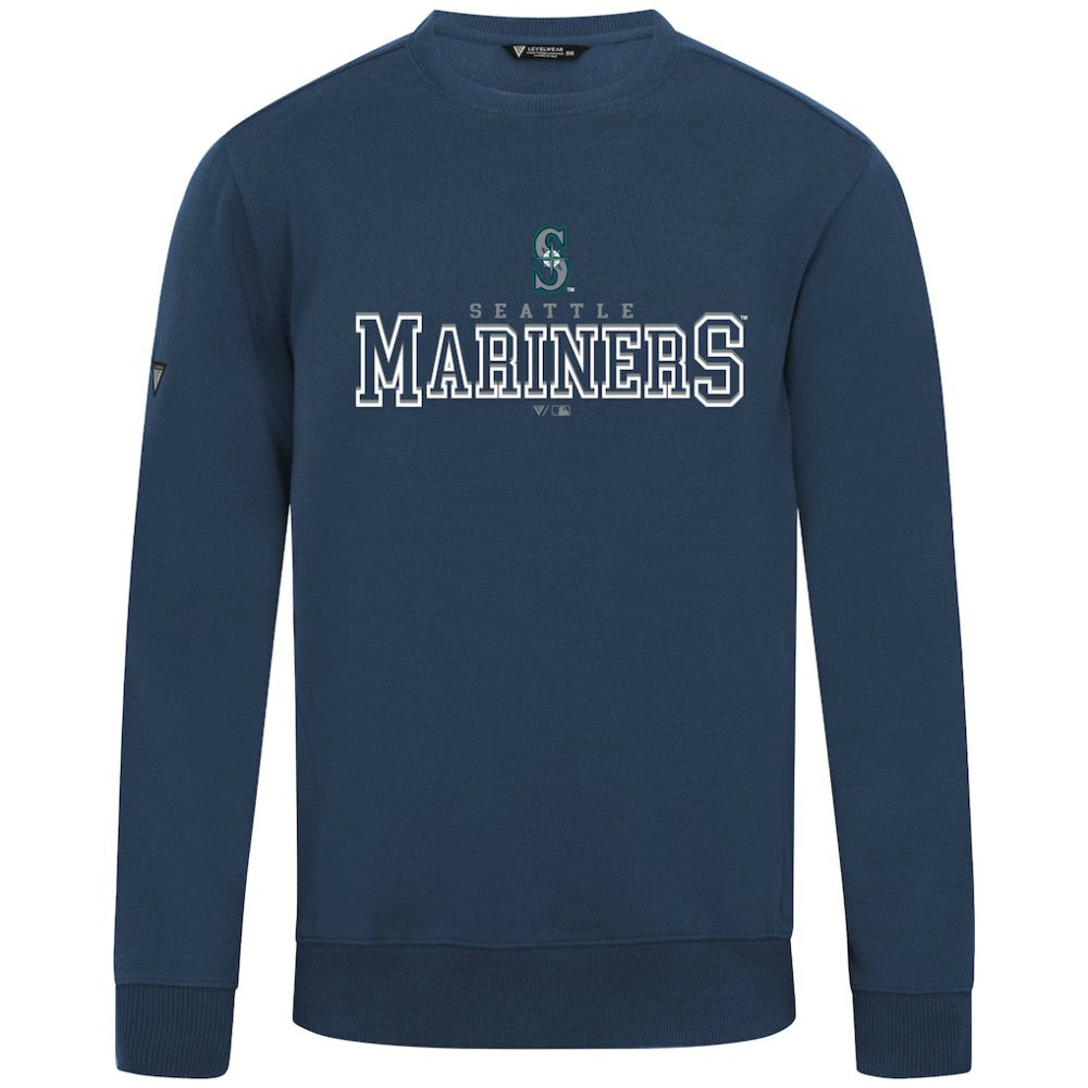 Seattle Mariners Levelwear Zane Journey Sweatshirt Navy