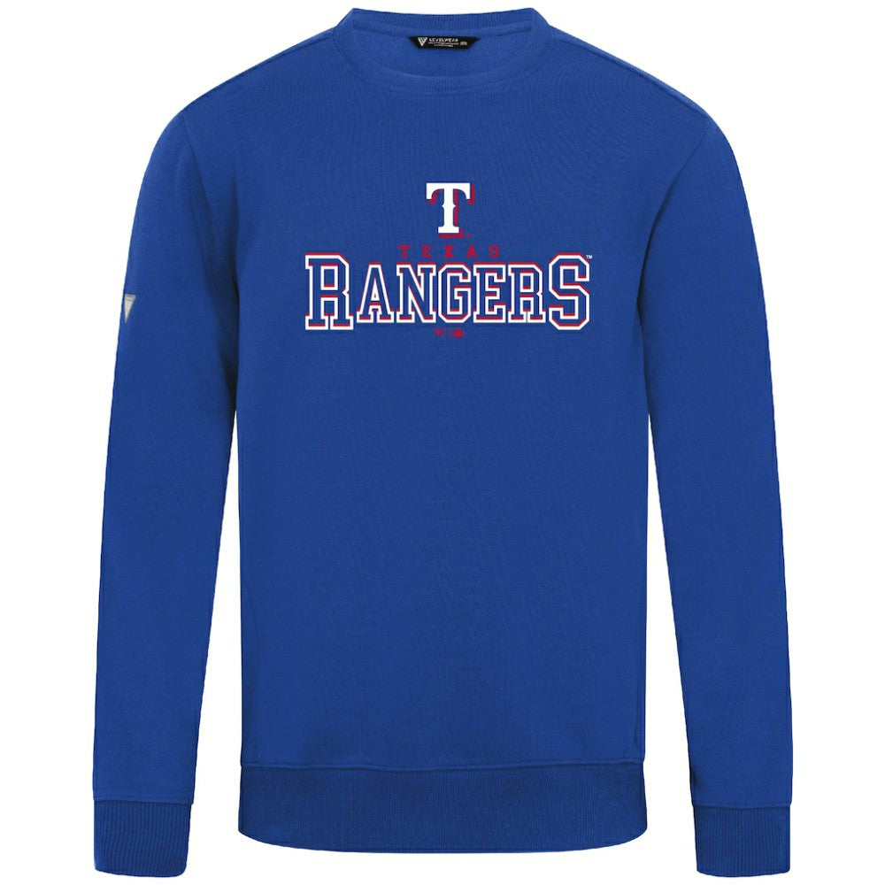 Texas Rangers Levelwear Zane Journey Sweatshirt Royal