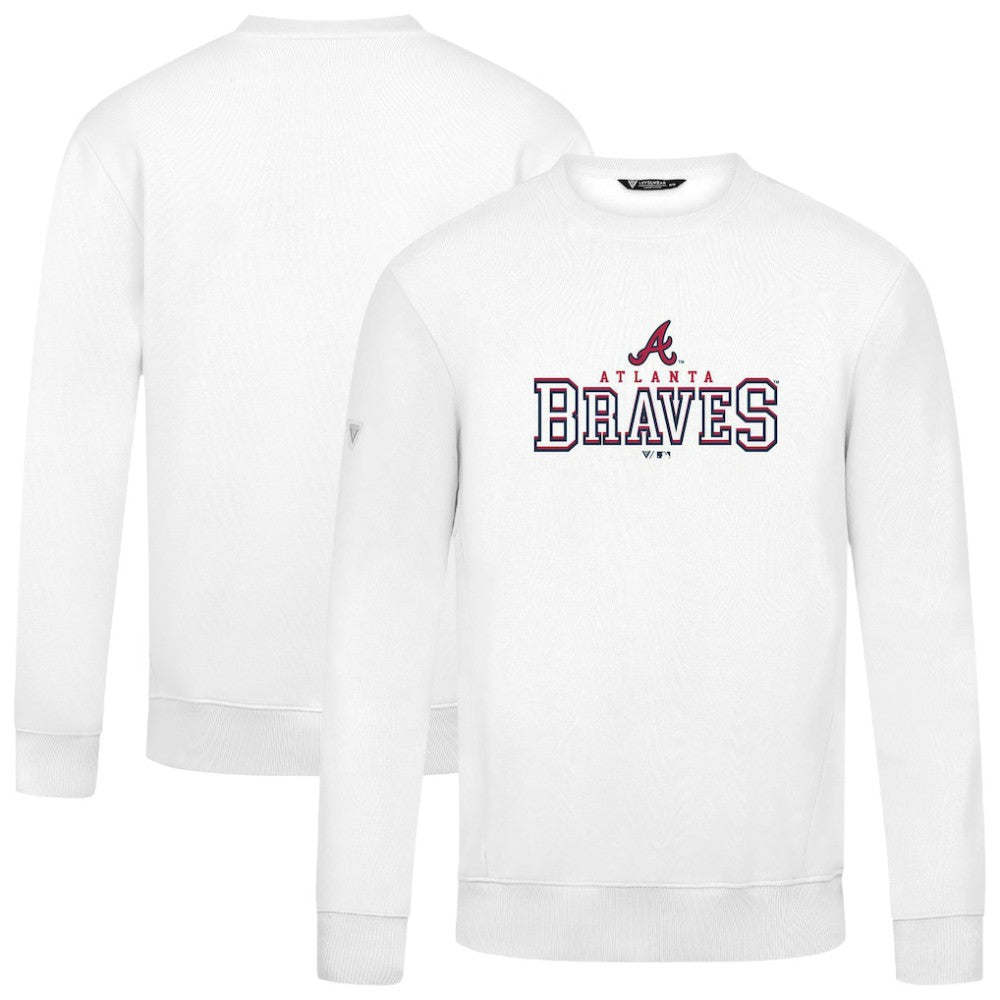 Atlanta Braves Levelwear Zane Journey Sweatshirt White