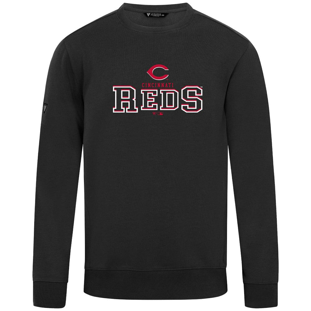 Cincinnati Reds Levelwear Zane Journey Sweatshirt Black