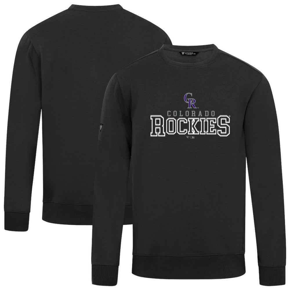 Colorado Rockies Levelwear Zane Journey Sweatshirt Black