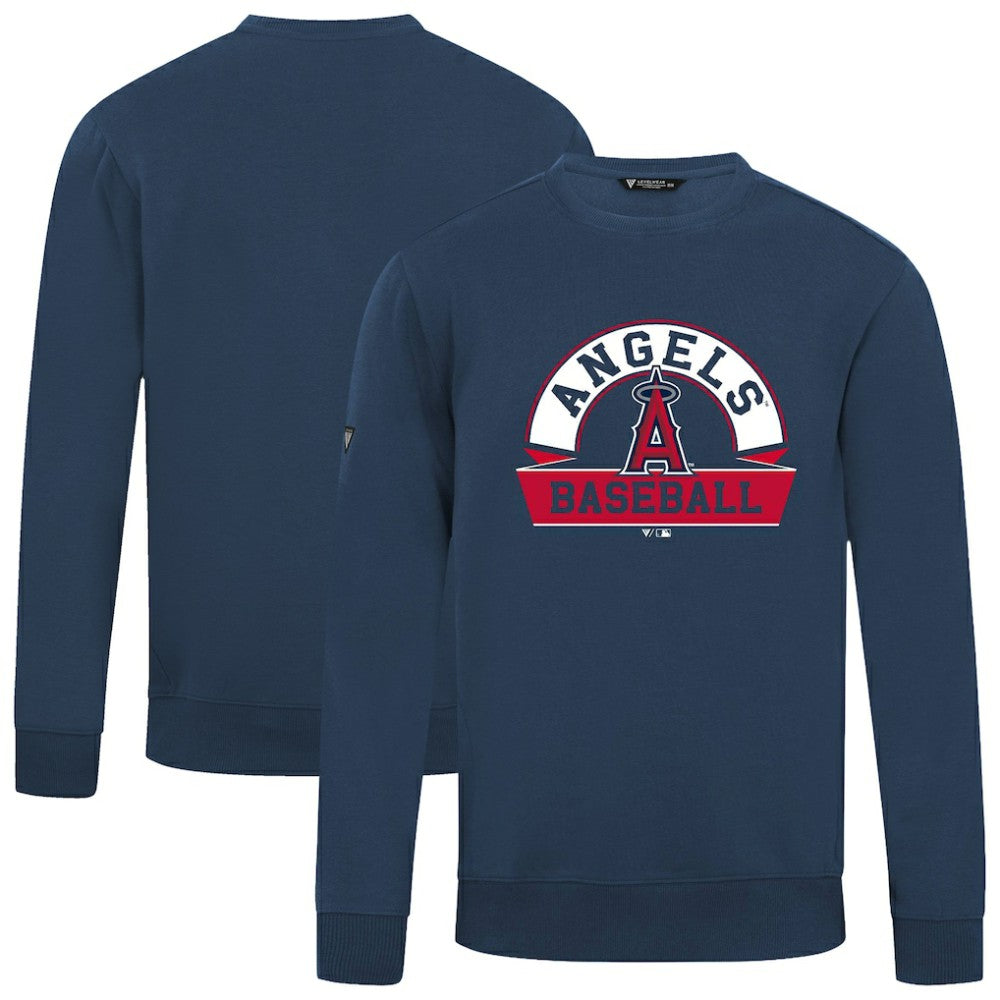 Los Angeles Angels Levelwear Zane Banner Arch Sweatshirt Navy