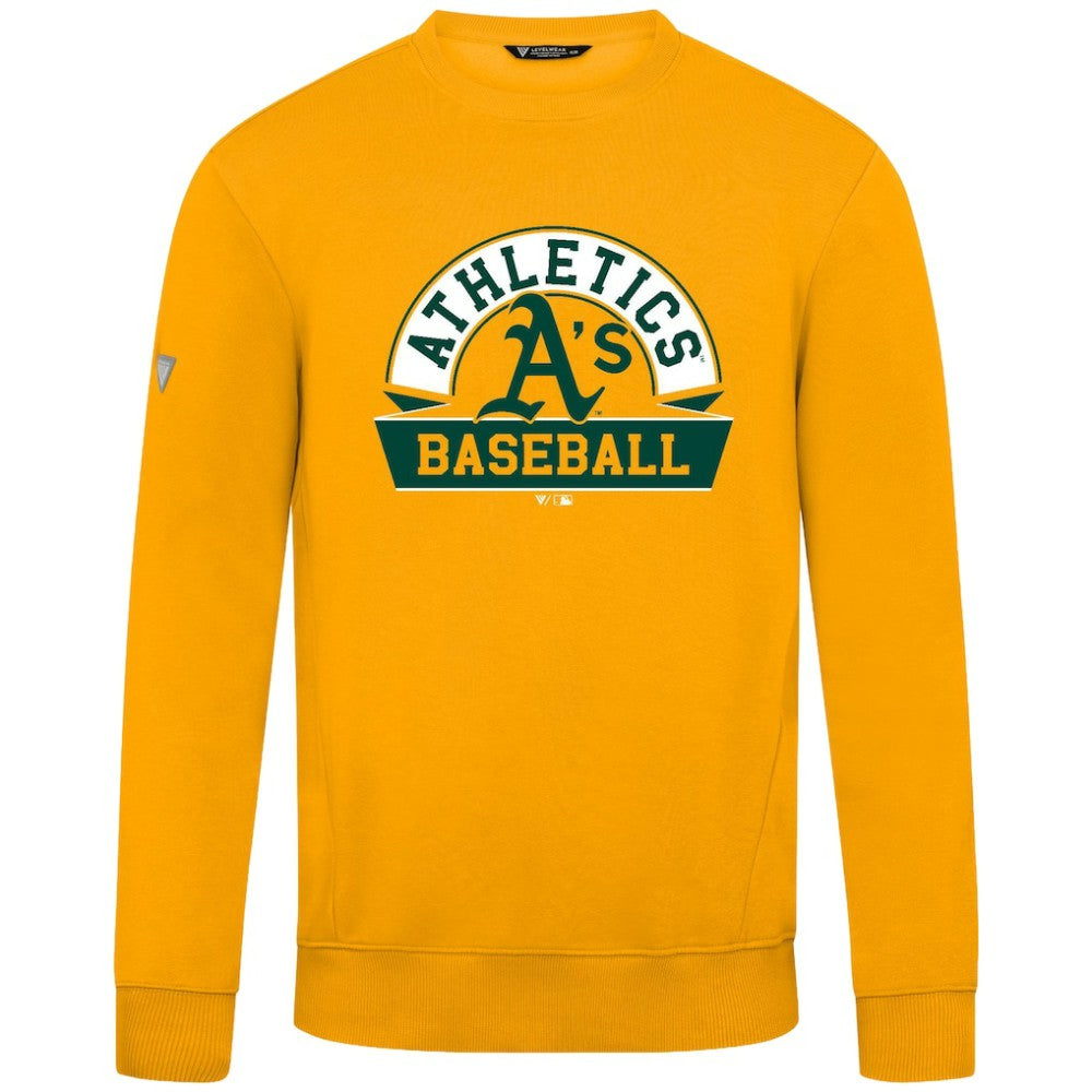 Athletics Levelwear Zane Banner Arch Sweatshirt Gold