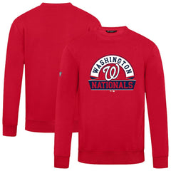 Washington Nationals Levelwear Zane Banner Arch Sweatshirt Red