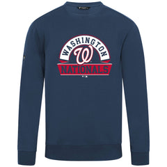Washington Nationals Levelwear Zane Banner Arch Sweatshirt Navy