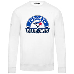 Toronto Blue Jays Levelwear Zane Banner Arch Sweatshirt White