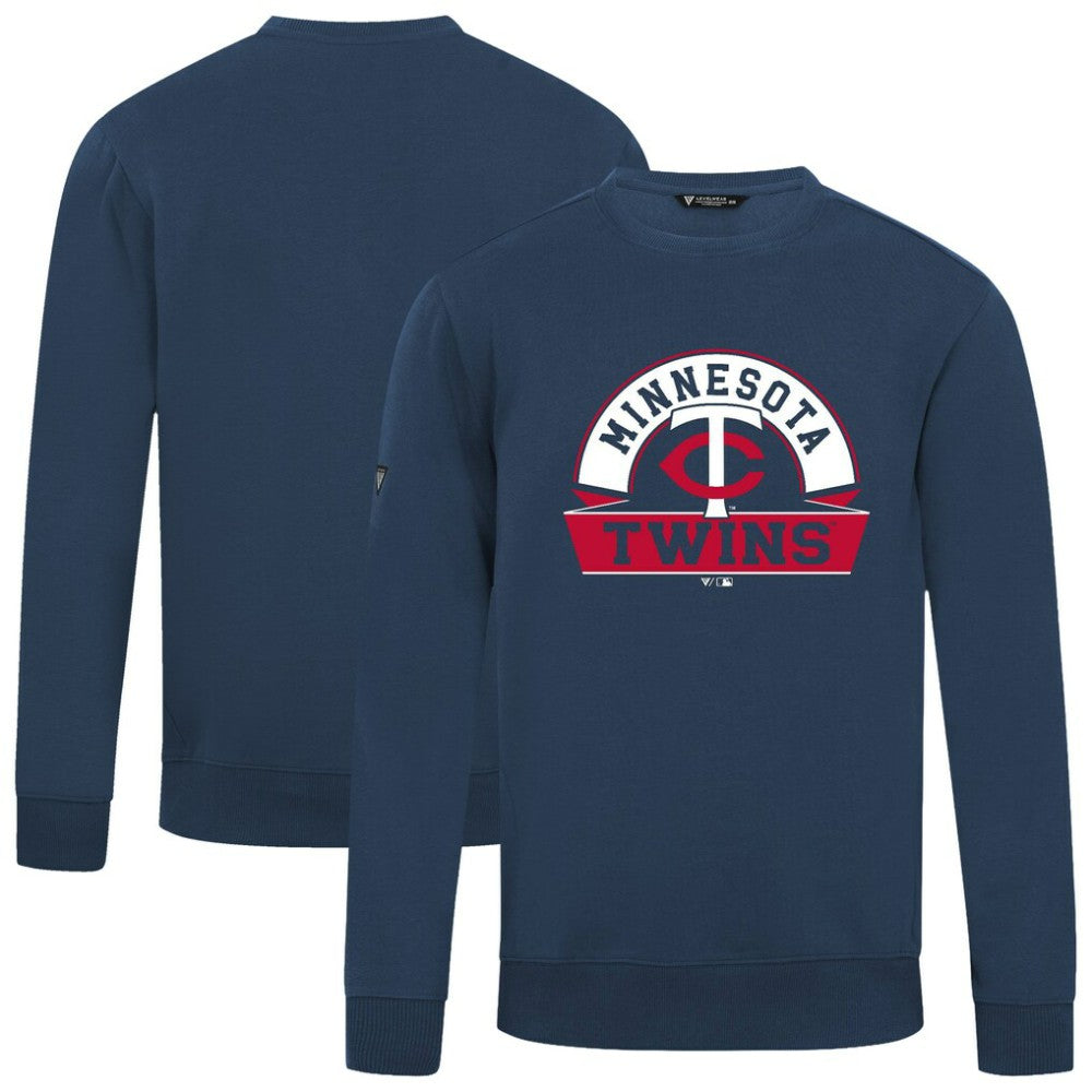 Minnesota Twins Levelwear Zane Banner Arch Sweatshirt Navy