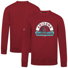 Arizona Diamondbacks Levelwear Zane Banner Arch Sweatshirt Red