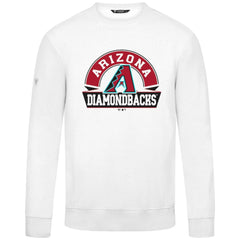 Arizona Diamondbacks Levelwear Zane Banner Arch Sweatshirt White