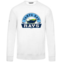 Tampa Bay Rays Levelwear Zane Banner Arch Sweatshirt White