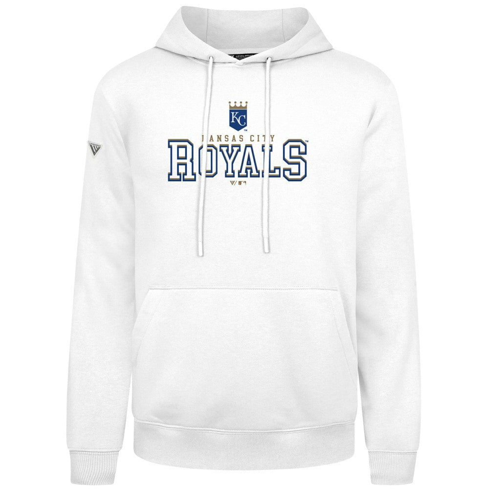 Kansas City Royals Levelwear Podium Journey Hoodie White