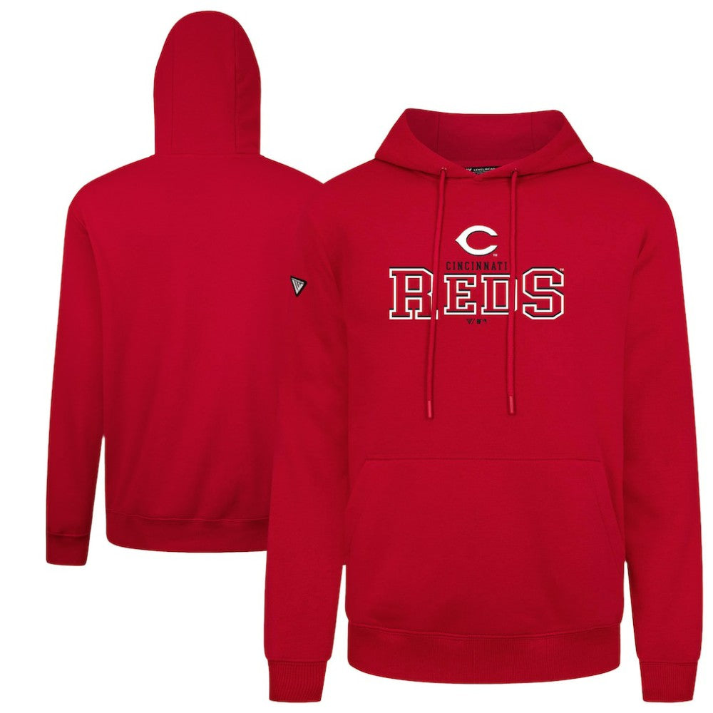 Cincinnati Reds Levelwear Podium Journey Hoodie Red